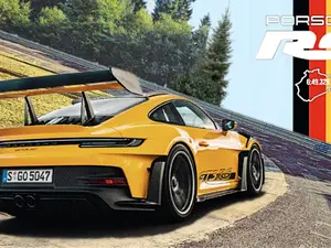 GT 3 RS Flag - 3x5 ft Polyester Fiber, Durable Design for Outdoor Use, Iconic Car Event Celebration