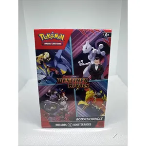 Pokémon Destined Rivals Booster Bundle | Factory Sealed | Fast Ship