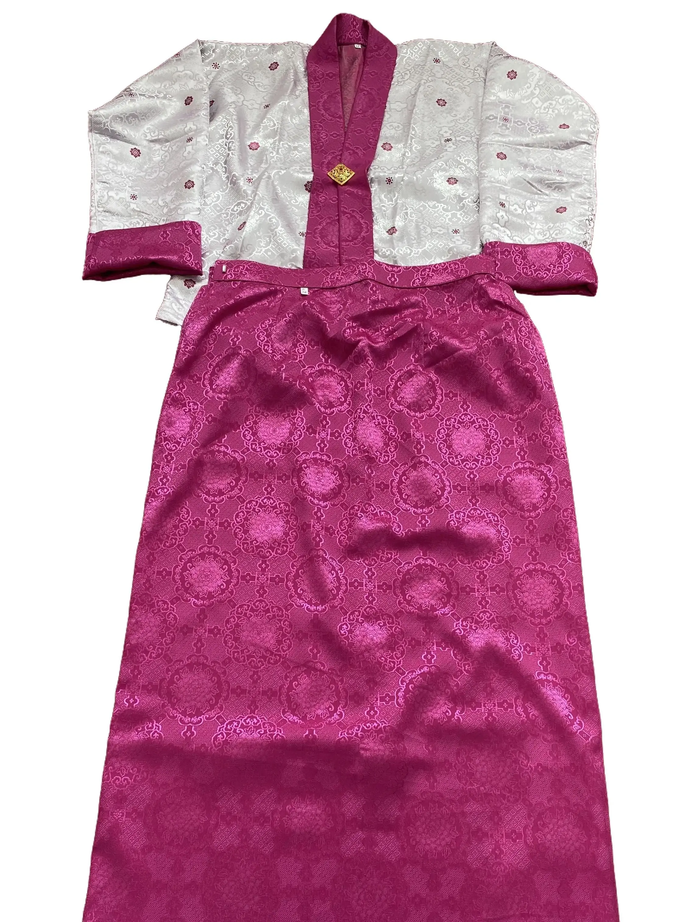 Print hanju two piece  set chuppa /bakhu