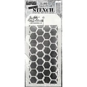 Stampers Anonymous Layering Stencil Brush Hex