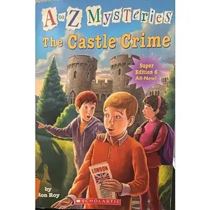 USED-The Castle Crime, A to Z Mysteries Super Edition #6 by Ron Roy (Paperback)