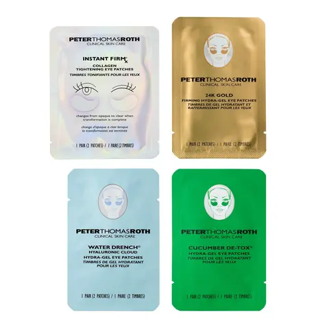Peter Thomas Roth Hydra-Gels 4x Pack Eye Patch Bundle