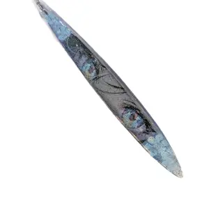 Handmade Glitter Resin Multicolor Pen - Office Stationery Supplies, Writing Stationery, Smooth Writing Pens, Abstract Cosmic Art Design, Sparkling Finish