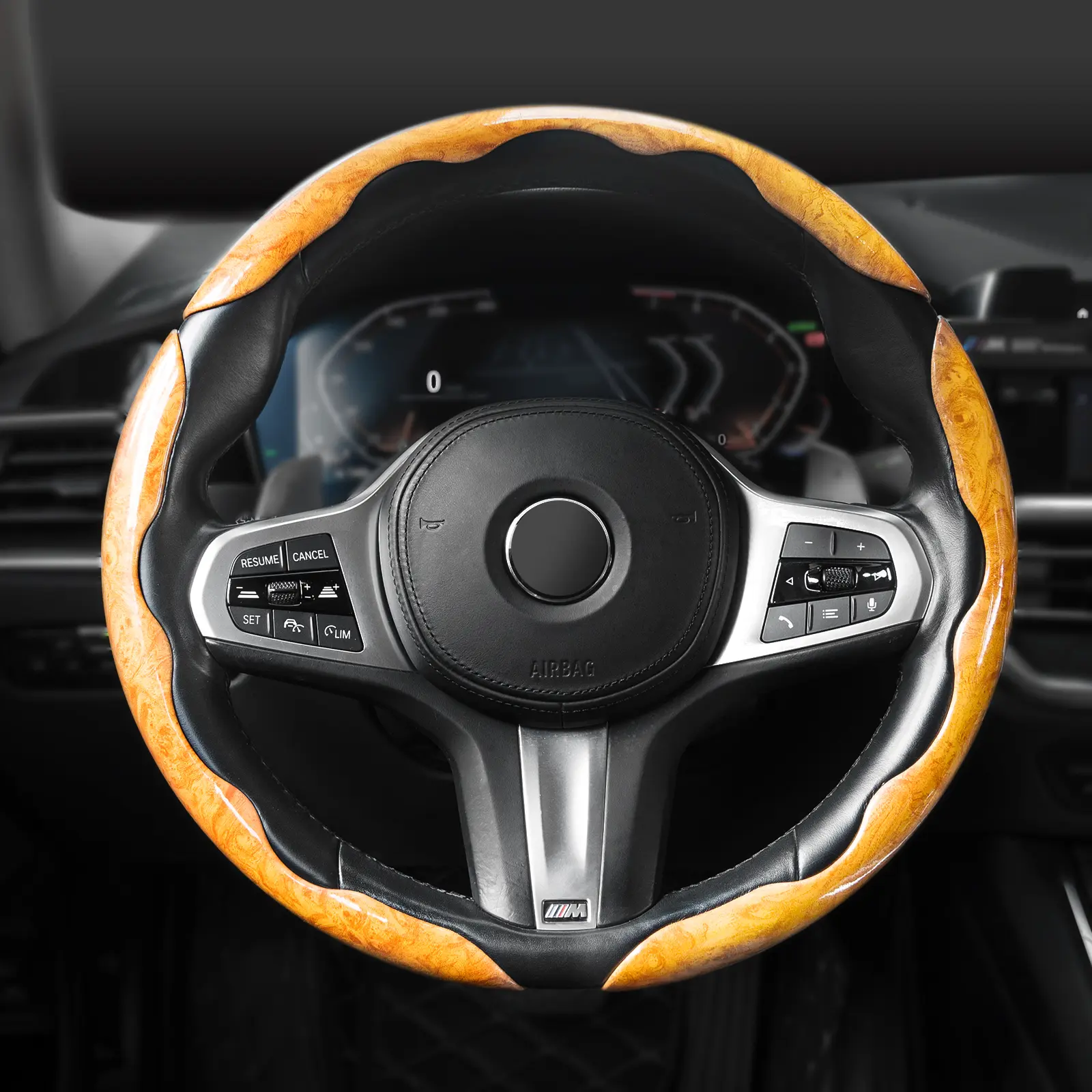 3 counts/set-Wood Grain Yellow