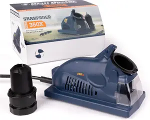 DD350X  Bit Sharpener - 3/32" to 1/2" - Electric Sharpener - High Speed & Portable - for Steel, Masonry, Carbide & Tin-Coated Bits