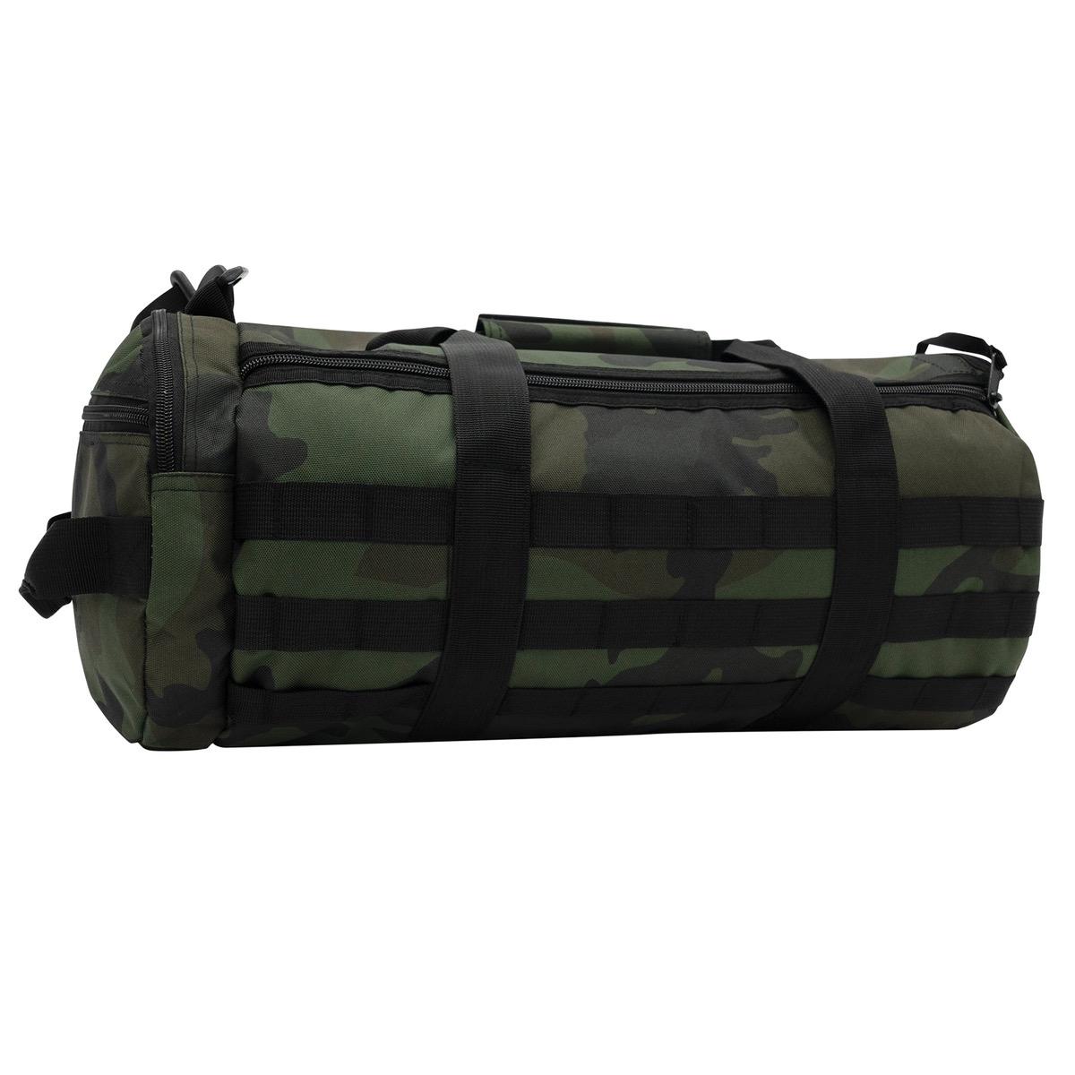 Rothco Tactical Traveler Duffle Bag 19 & 24 Inches Long x 9 & 12 Inches Tall 20 & 45 Liter Capacity Water-Resistant PVC Backed Polyester Military Equipment Bag with Dual Zipper Closure