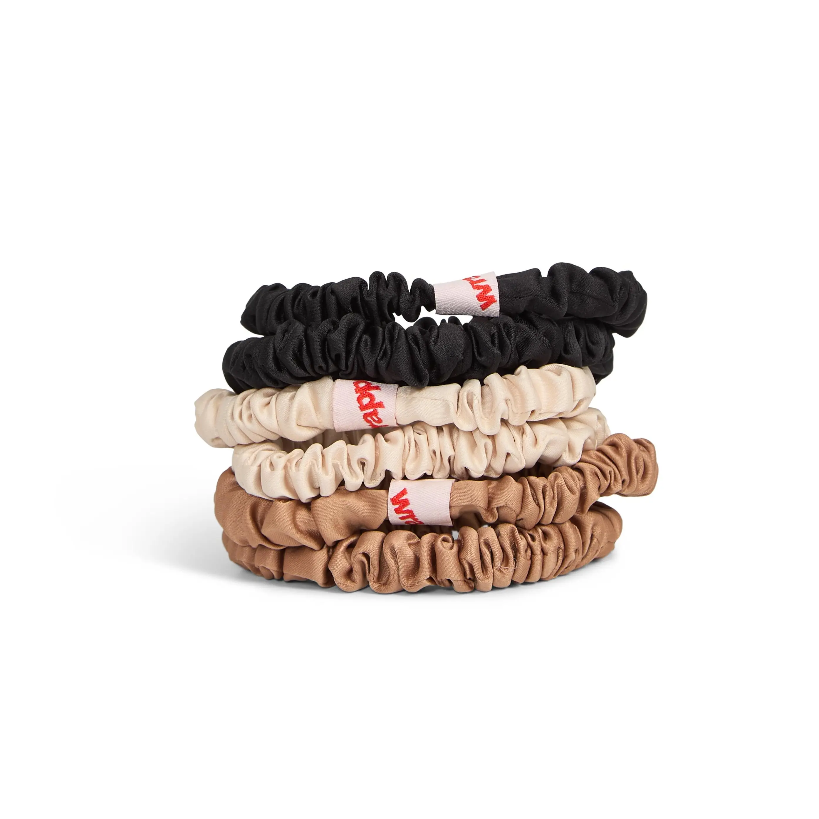 Super Strong Scrunchie Extra Hold for Thick Curly & Textured Hair Assorted Colors No Slipping No Snagging No Breakage