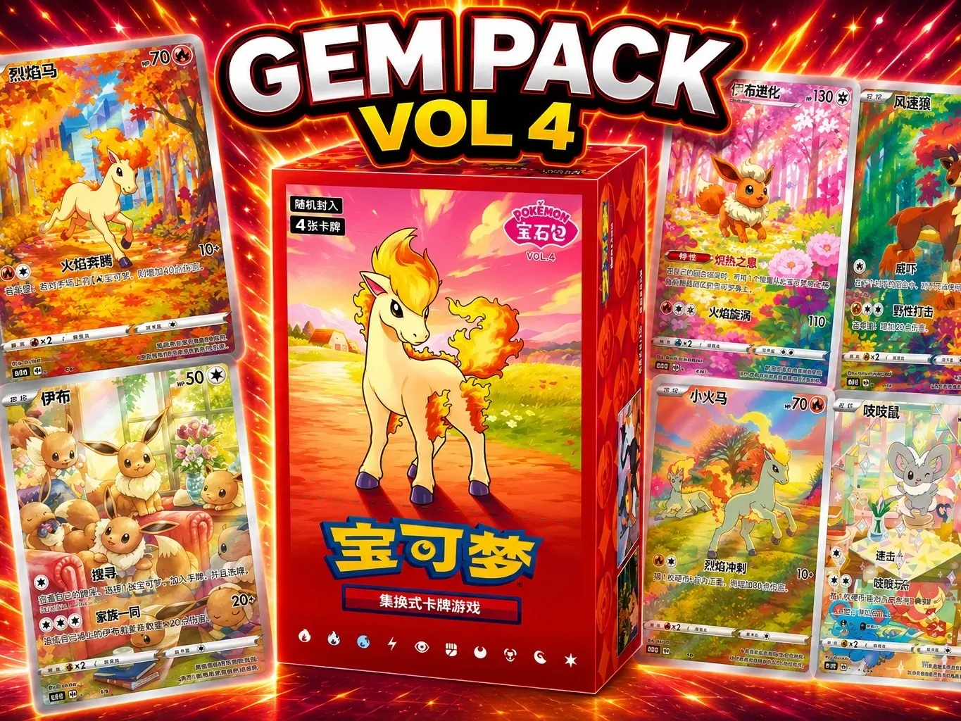 Pokémon Gem Volume 4 Booster Box