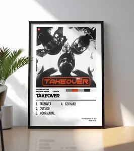 Channi Nattan & Inderpal Moga - Takeover Poster