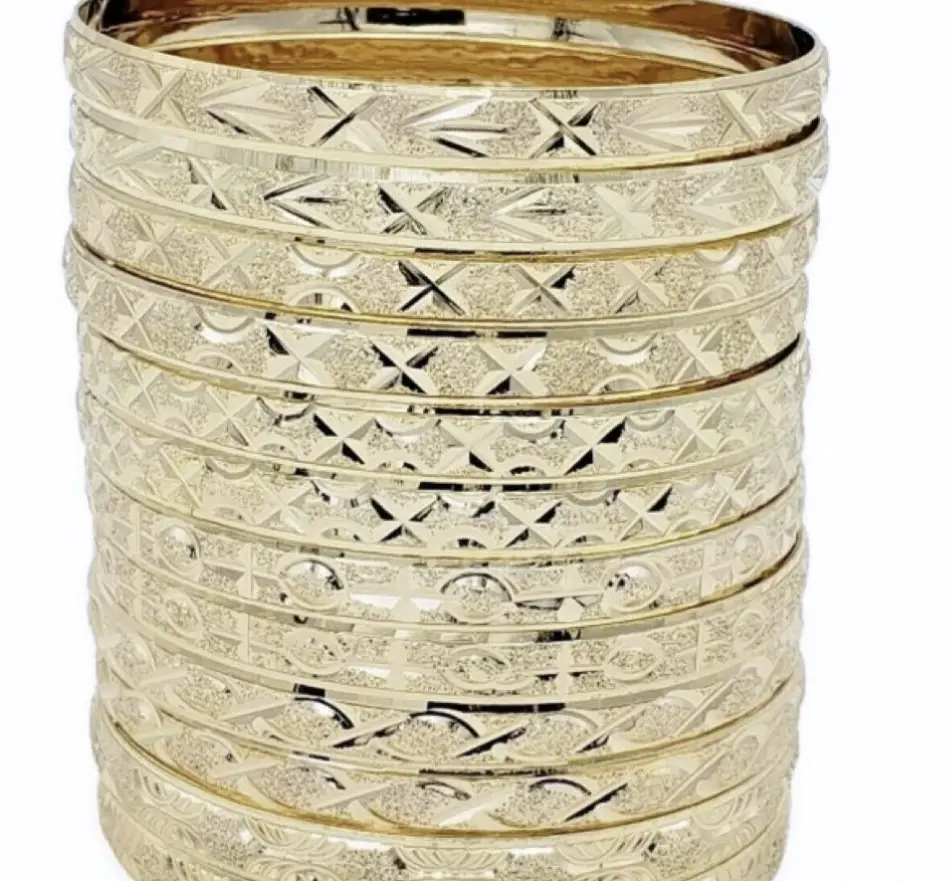 Gold bangles