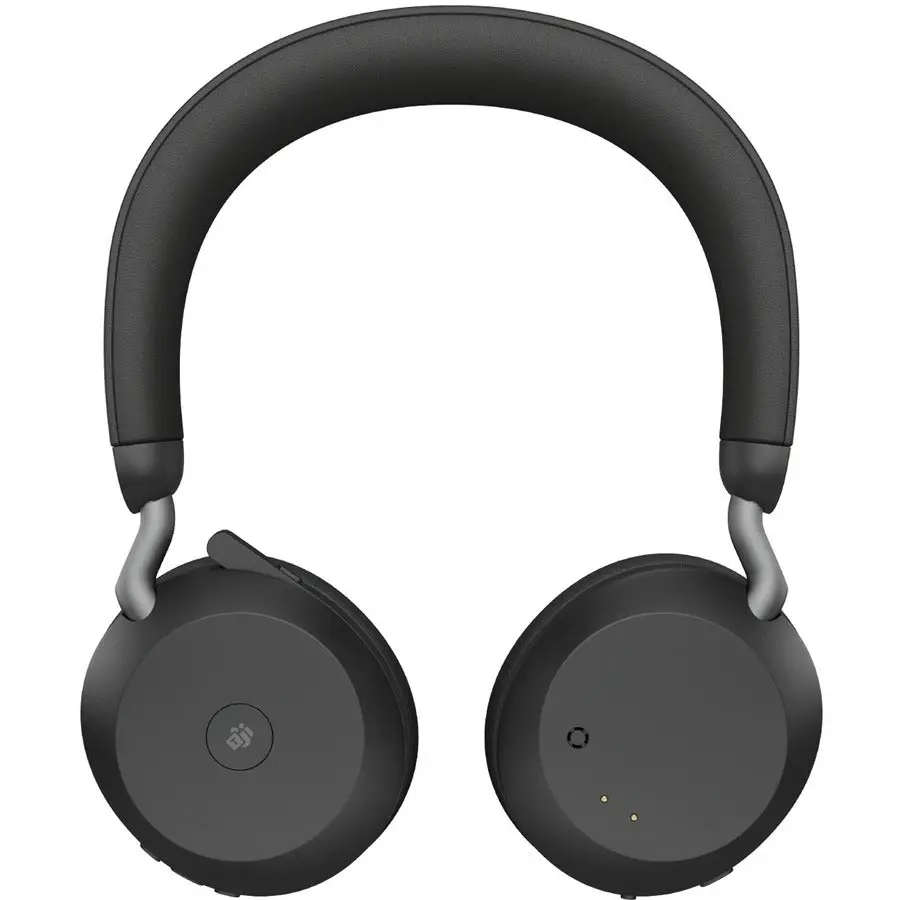 Jabra Evolve2 75 USB A MS Stereo BLK Hybrid Working World-Class Audio Engineering for Industry-Leading Call Quality 8-Mic Technology for Crystal-Clear Calls