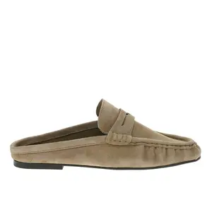 Steve Madden Womens Rafe Mule Loafers Flats Casual - Beige