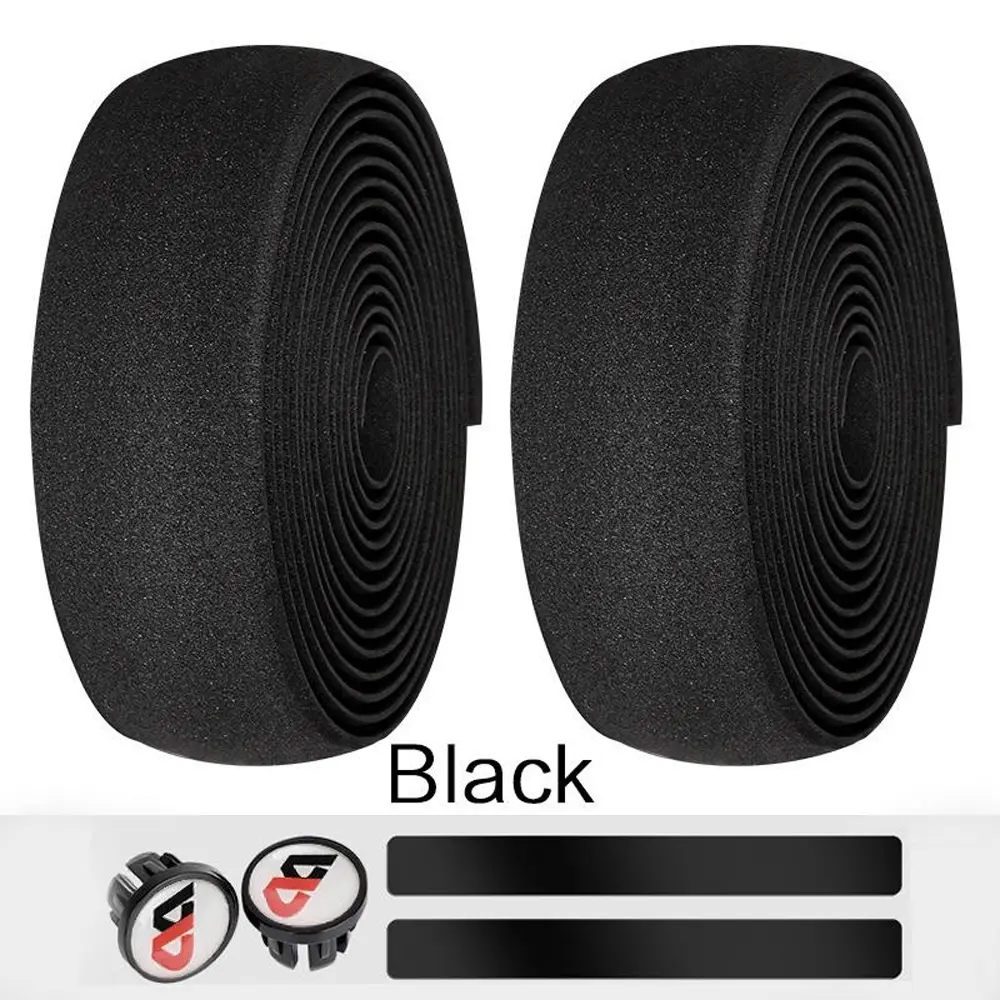 Bicycle Handlebar Tape, 1 Count Non-slip Bicycle Handlebar Tape with Bar Plug, High Elasticity Wear-resistant Handlebar Tape, Cycling Accessories, Bike Accessories