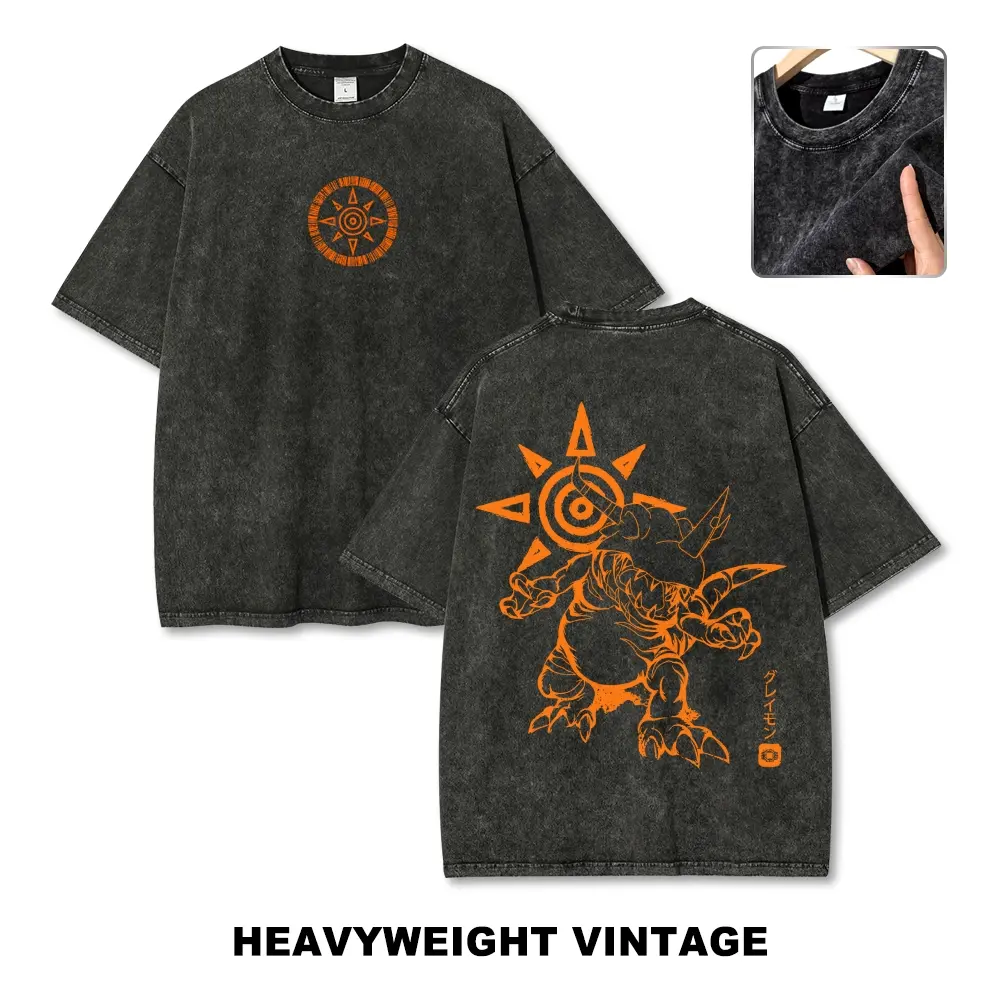 Digimon Anime Vintage Tee 90s Graphic Tees Men's t Shirts Graphic Tee t Shirts Funny Graphic Tee Good Graphic Tees Men's Graphic Tees Streetwear Outfits Men Vacation Outfits Oversized Tshirt Men