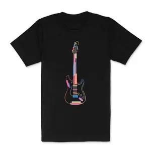 Music Stratocaster Guitar T-Shirt