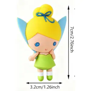 1PC Officially Licensed Disney Princess Fridge Magnet Cute Cartoon Magnetic Decor Kitchen Refrigerator Gift for Birthday Holiday