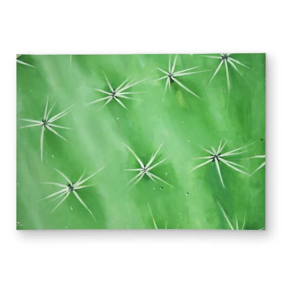 212 MAIN 5x7 ft. Outdoor Rug - Contemporary Cactus Closeup Botanical Print, Weatherproof Textile for Home Decor
