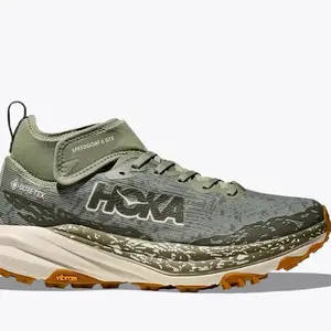 Mens Hoka Speedgoat 6 Mid GTX Sea Moss Oat Milk