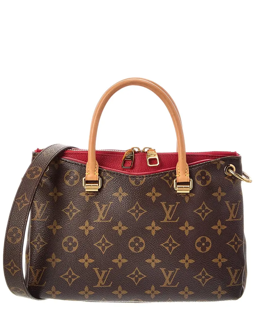 Louis Vuitton Brown Coated Canvas Pallas BB (Authentic Pre-Loved)