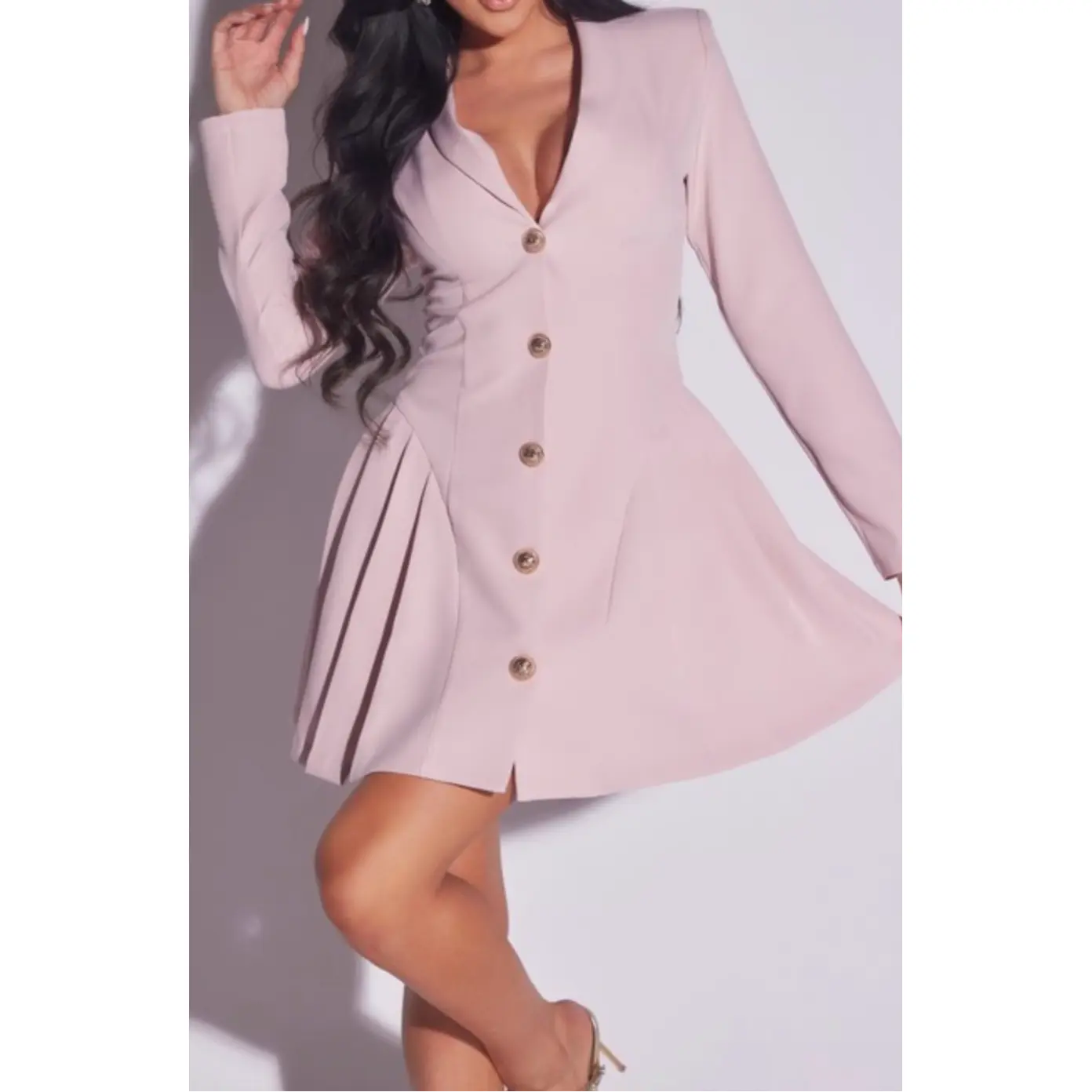 True Diva Pleated Dress