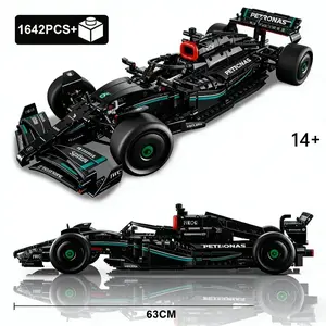 Hot Toys F1 Racing Series Technical Supercar Assemble Puzzle Model Car Birthday Gifs Cool Collectible Car Model for Teens & Adults, Perfect Gift Idea for Car Enthusiasts & Racing Fans