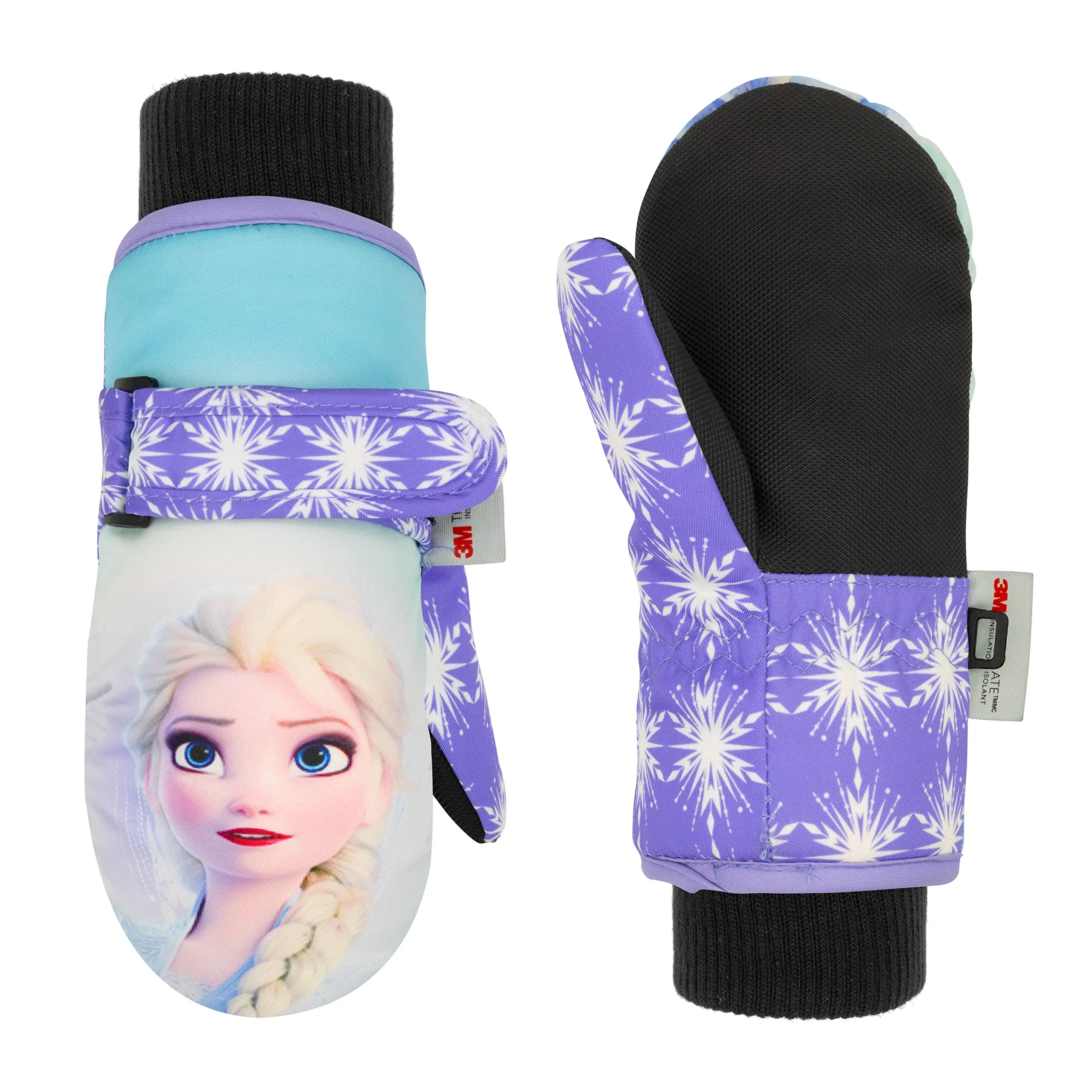 Disney Mickey Mouse Cute Unisex Toddler Thinsulate Gloves - 3M Waterproof Child Size Gloves for Ages 2-4, 3 - 4 Years, Mitten 2-5 Years
