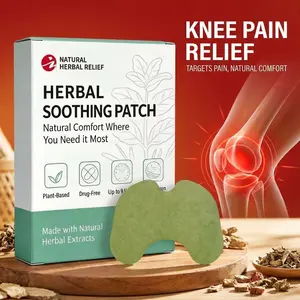Herbal Knee Pain Relief Patch – Fast Acting Arthritis & Joint Pain Therapy – Soothes Knee, Ankle, Shoulder & Back Discomfort – Natural Ingredients, Easy Apply for Home, Work, Sports