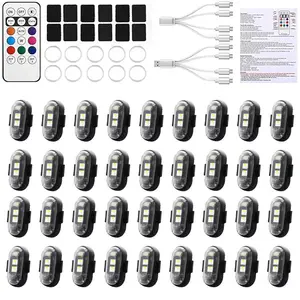 Color-Changing RGB LED Car Light Set – Turn Your Car into a Party