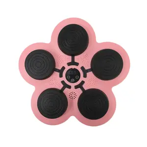 Wall-mounted musical boxing machine, training punch, electronic intelligence focus on agile training digital boxing wall target mat. 6 at home exercise relaxation machine, flower boxing wall target, decompression artifact