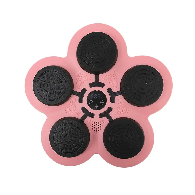 Wall-mounted musical boxing machine, training punch, electronic intelligence focus on agile training digital boxing wall target mat. 6 at home exercise relaxation machine, flower boxing wall target, decompression artifact