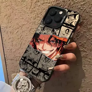 Hot Anime New Ace Cool Protective Phone Case Suitable for iPhone 17 16e 16 15 14 13 12 11 Mini Pro Max Air X XR XSMAX 8 7 Plus Anti Fall Matte Back Cover Accessories