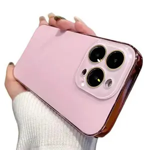 Pink and White iPhone Case for 16 15 14 13 12 promax Cute Trendy  Protection Waterproof Cellphone Smartphone Shockproof Cover Protective  Casing Protector