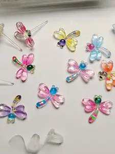Resin Stud Earrings, Allergic Reaction Free, Colorful Small Dragonfly Design, Cute Style, Unique Ear Jewelry for Women