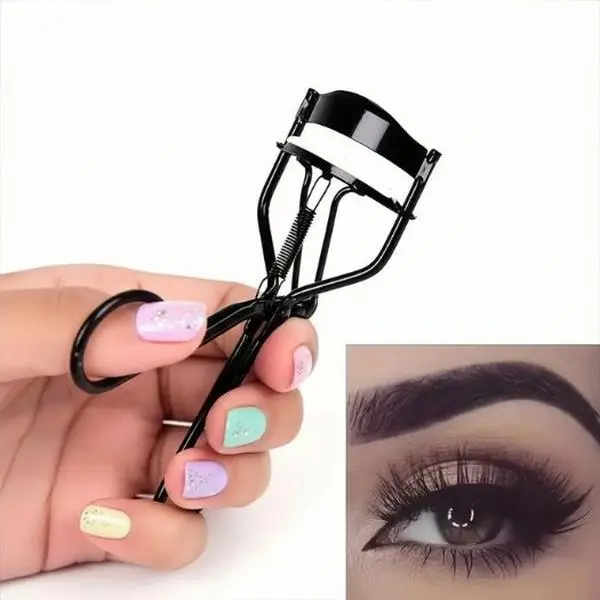 Ultra Wide Eyelash Curler – Long-Lasting Curling Tool for Natural Lift, Black Precision Lash Curler for All Eye Shapes