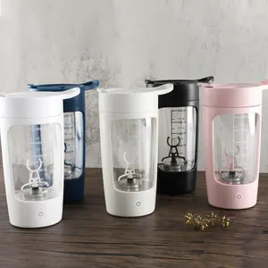 BYLWORKOUT Electric Shaker Bottle, Made with Tritan BPA Free Portable Mixer Cup/USB Rechargeable Shaker Cups for Protein Shakes and Meal Replacement Shakes, 22 oz