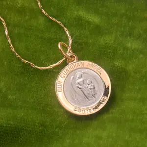 Guardian Angel Chain Slider Necklace