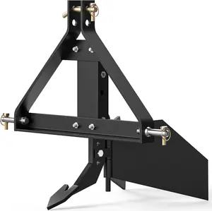 YITAMOTOR Middle Buster Plow for Category 1, 3 Point Quick Hitch Tractors, Heavy Duty Steel Furrowing Plow YITAMOTOR Middle Buster Plow for Category 1, 3 Point Quick Hitch Tractors, Heavy Duty Steel Furrowing Plow