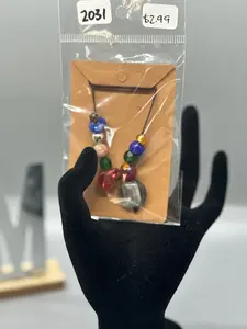 Large Handmade Beaded Bookmark – Unique Reader Gift #2031