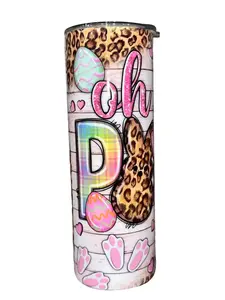 Oh For Peeps Sake Easter - 20oz oz 20 oz. 20oz. - Skinny Straight Sublimation Tumbler - Amy's Tumbler Junkies - Your Favorite Tumbler Shop!
