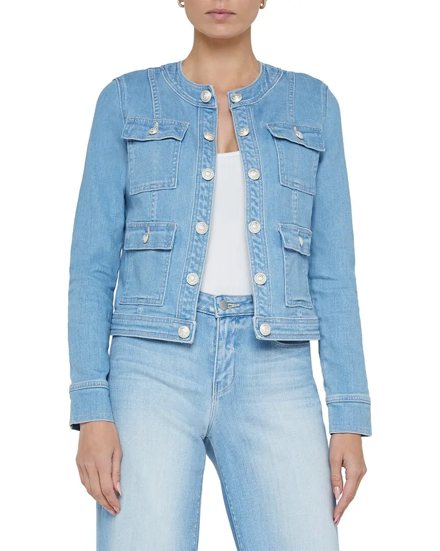L’AGENCE Yari Collarless Blazer