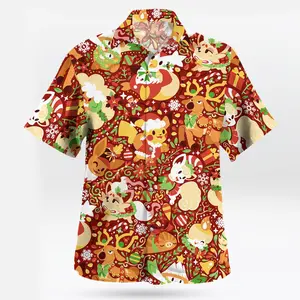2026 Hot Hawaiian Sets PKM [FREESHIP] Fresh Summer – Youthful – Bold with the PKM Christmas Hawaiian Shirt – Festive Tropical Style
