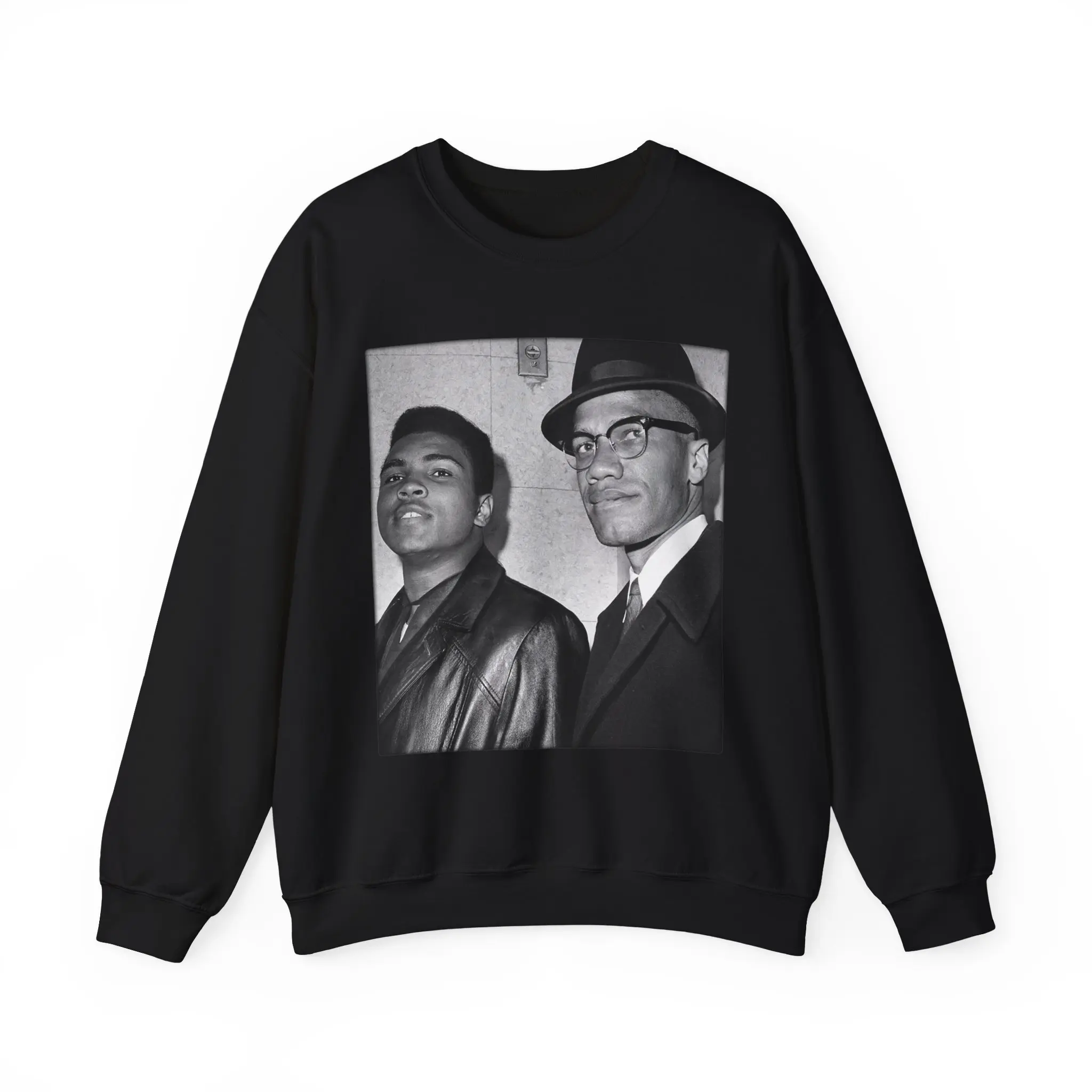 Malcom X and Muhammad Ali, One Night In Miami, Unisex Crewneck Sweatshirt
