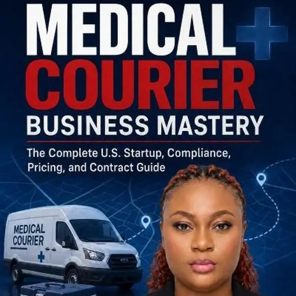 Medical Courier Business Solutions Textbook - E-Commerce & Logistics Operations Guide, Education Resource for Aspiring Courier Service Owners