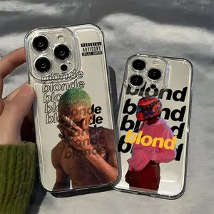 Singer Frank Blonde Oceans Hot Phone Case For iPhone 17 16 15 14 13 12 11 Pro Max air Plus Transparent Cover