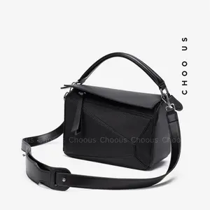 Women's Solid Color Handbag, LOE Large Capacity Ladies Purse Shoulder Bag, Neutral Casual Versatile Unique Bag Gift for Mother Day
