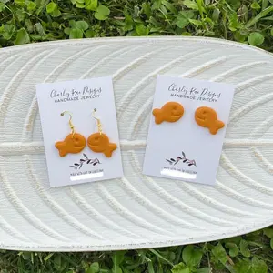 Goldfish earrings