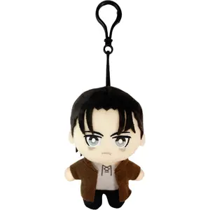 Attack On Titan (Manga) - Eren Yeager Mini Plush w/ Hook Spring 4.5"H
