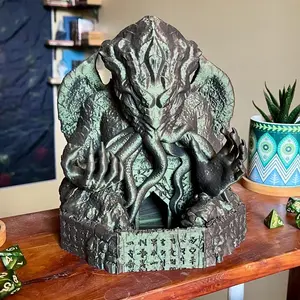 Dark Lord Cthulhu Dice Tower from Fate's End Dice Towers Terra & Cosmos Series by Kimbolt Creations