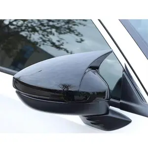 Side Mirror Covers for Honda Civic 2022-2025, Sport Style Rearview Mirror Caps with Turn Signal Groove, Exterior Upgrade