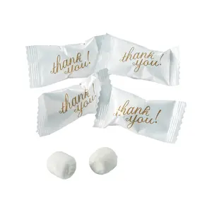 14 oz. Gold Thank You Gratitude Buttermints - 108 Pc.